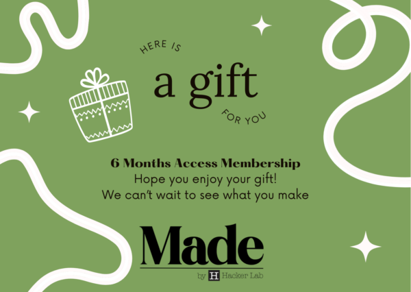 6-Month Membership Certificate